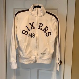 Sixers zip sweatshirt